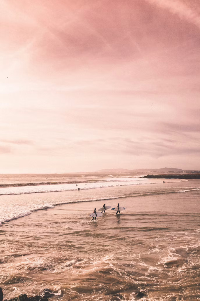 Surf, Beach BBQ & Yin Yoga